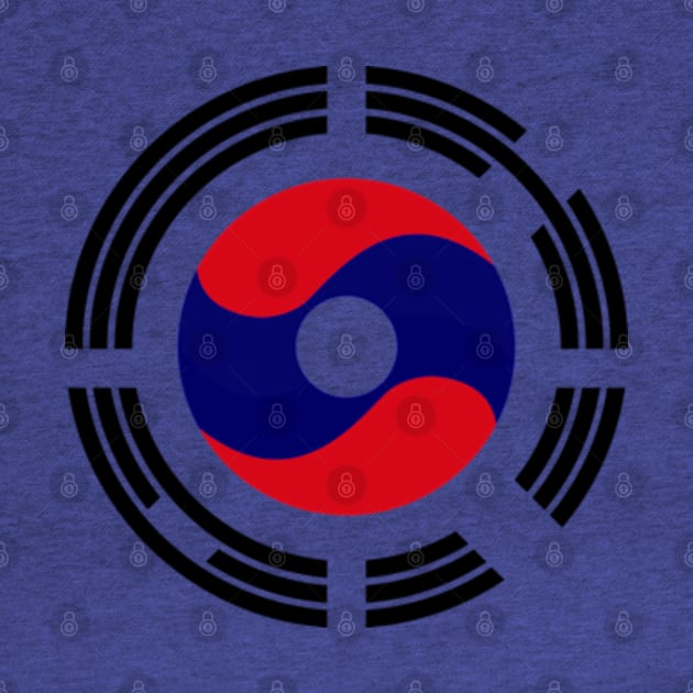 Lao Korean Multinational Patriot Flag Series by Village Values